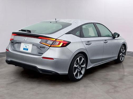 Solar Silver Metallic 2026 Honda Civic Hybrid Sport Touring