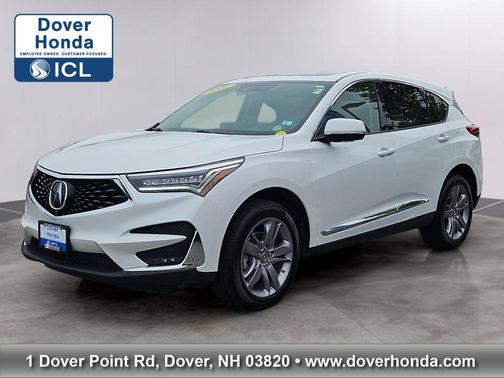 Platinum White Pearl 2020 Acura RDX Advance Package