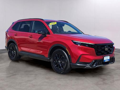 Radiant Red Metallic 2026 Honda CR-V Hybrid Sport-L AWD