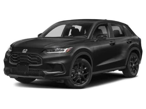 Crystal Black Pearl 2024 Honda HR-V AWD Sport