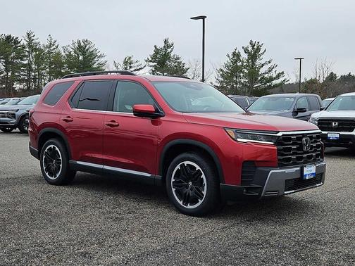 Radiant Red Metallic II 2026 Honda Pilot Touring 8-Passenger