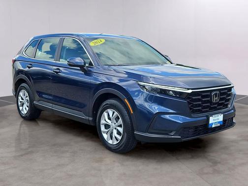 Canyon River Blue Metallic 2024 Honda CR-V LX AWD