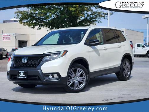 White 2019 Honda Passport EX-L