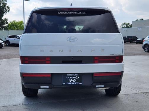 White 2026 Hyundai SANTA FE HEV SE