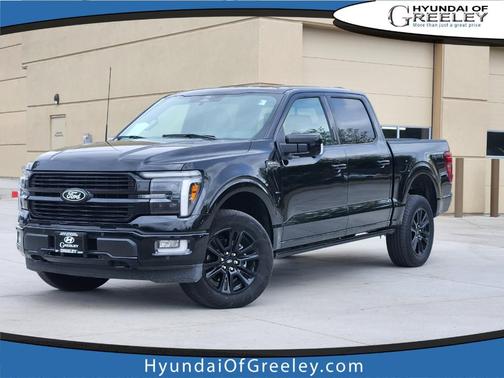 Black Metallic 2024 Ford F-150 Platinum