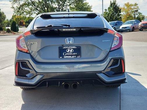 Sonic Gray Pearl 2021 Honda Civic Sport