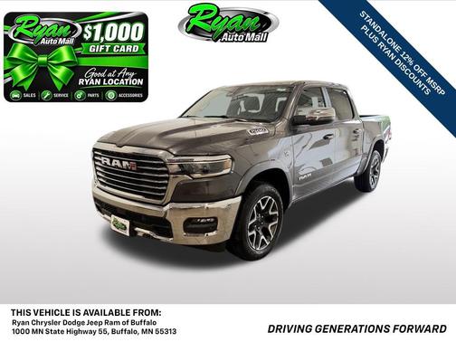 Granite Crystal Metallic Clearcoat 2026 RAM 1500 Laramie