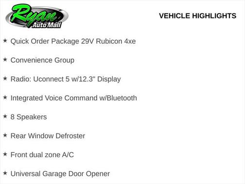 2025 Jeep Wrangler 4xe Rubicon