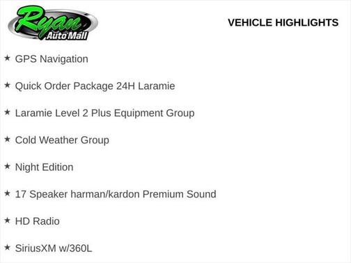 2025 RAM 2500 Laramie Crew Cab 4x4 6'4' Box