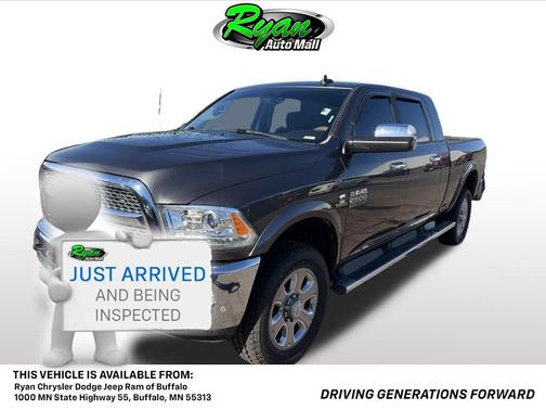 Granite Crystal Metallic Clearcoat 2018 RAM 2500 Laramie Mega Cab 4x4 6'4' Box