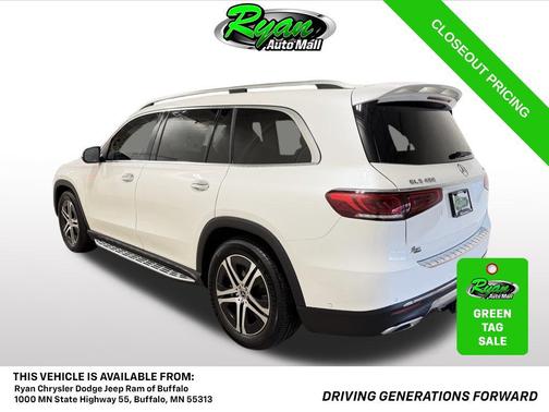 MANUFAKTUR Diamond White Metallic 2022 Mercedes-Benz GLS 450 4MATIC