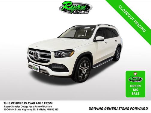 MANUFAKTUR Diamond White Metallic 2022 Mercedes-Benz GLS 450 4MATIC