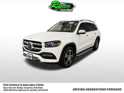 MANUFAKTUR Diamond White Metallic 2022 Mercedes-Benz GLS 450 4MATIC