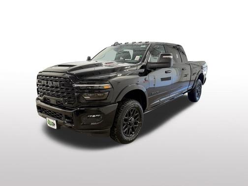 Diamond Black Crystal Pearlcoat 2026 RAM 3500 Limited Mega Cab 4x4 6'4' Box
