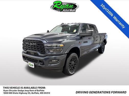 2026 RAM 3500 Limited Mega Cab 4x4 6'4' Box