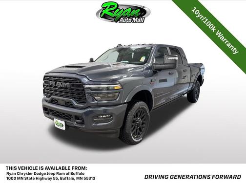 2026 RAM 3500 Limited Mega Cab 4x4 6'4' Box