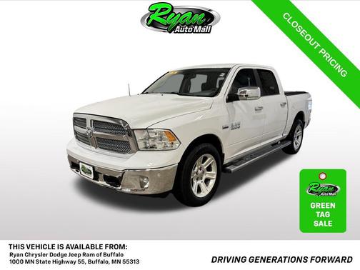 Bright White Clearcoat 2017 RAM 1500 Lone Star