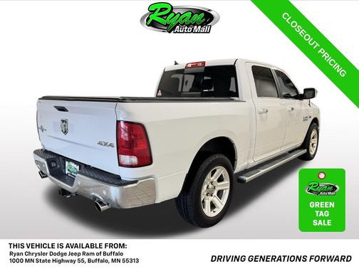 Bright White Clearcoat 2017 RAM 1500 Lone Star