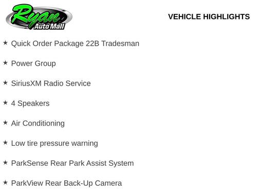2026 RAM ProMaster 2500 Tradesman