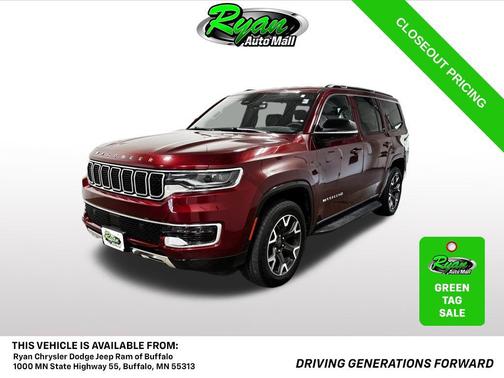 Velvet Red Pearlcoat 2024 Jeep Wagoneer Series III 4x4