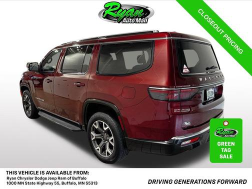 Velvet Red Pearlcoat 2024 Jeep Wagoneer Series III 4x4