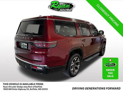 Velvet Red Pearlcoat 2024 Jeep Wagoneer Series III 4x4