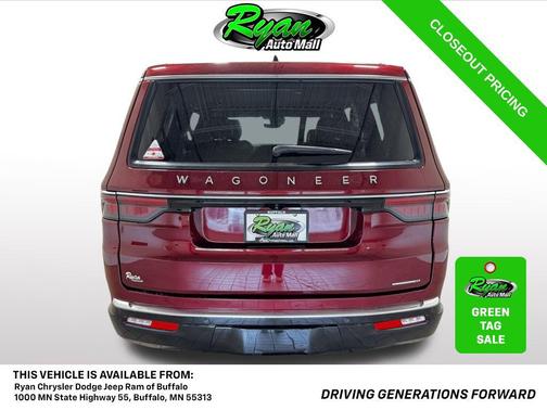 Velvet Red Pearlcoat 2024 Jeep Wagoneer Series III 4x4
