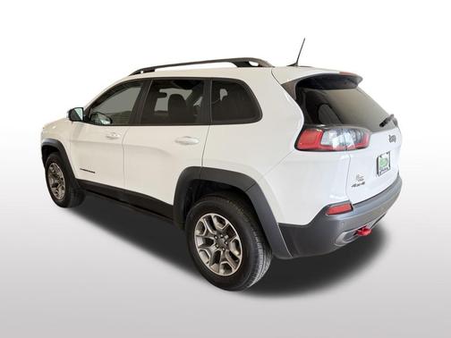 Bright White Clearcoat 2021 Jeep Cherokee Trailhawk