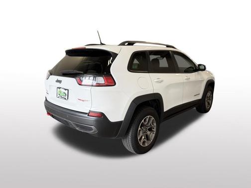 Bright White Clearcoat 2021 Jeep Cherokee Trailhawk