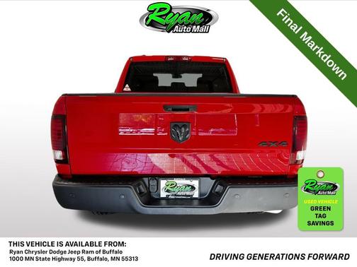 2024 RAM 1500 Classic Warlock Crew Cab 4x4 5'7' Box