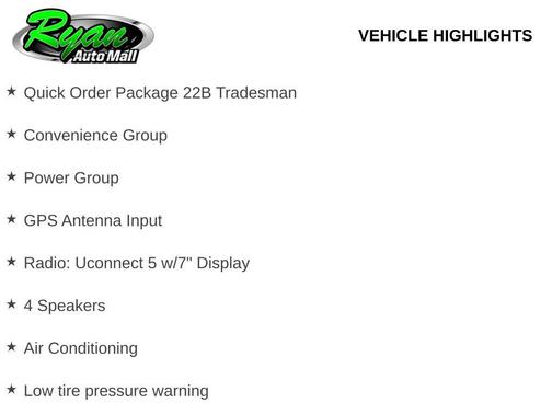 2026 RAM ProMaster 1500 Low Roof