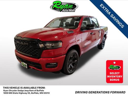 Molten Red Pearlcoat 2026 RAM 1500 Big Horn