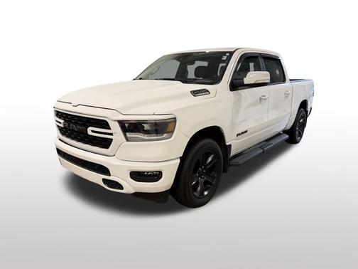 Bright White Clearcoat 2022 RAM 1500 Sport