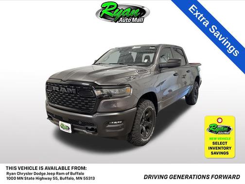 2026 RAM 1500 Warlock Crew Cab 4x4 5'7' Box