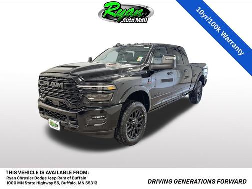 2026 RAM 3500 Limited Mega Cab 4x4 6'4' Box