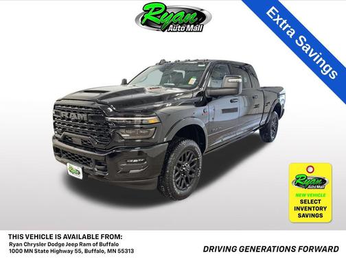 2026 RAM 3500 Limited Mega Cab 4x4 6'4' Box