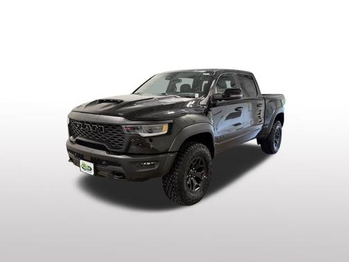 Diamond Black Crystal Pearlcoat 2026 RAM 1500 RHO Crew Cab 4x4 5'7' Box