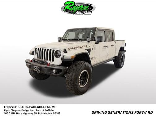 Bright White Clearcoat 2022 Jeep Gladiator Rubicon
