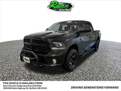 2017 RAM 1500 Night Crew Cab 4x4 5'7' Box