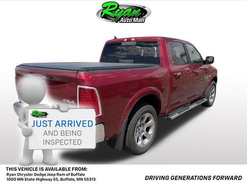 Deep Cherry Red Crystal Pearlcoat 2015 RAM 1500 Laramie