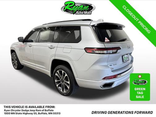 Silver Zynith 2022 Jeep Grand Cherokee L Overland
