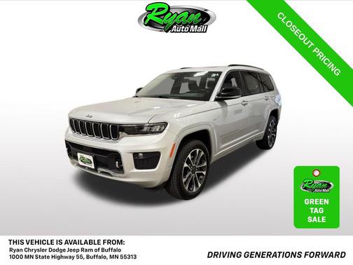 Silver Zynith 2022 Jeep Grand Cherokee L Overland