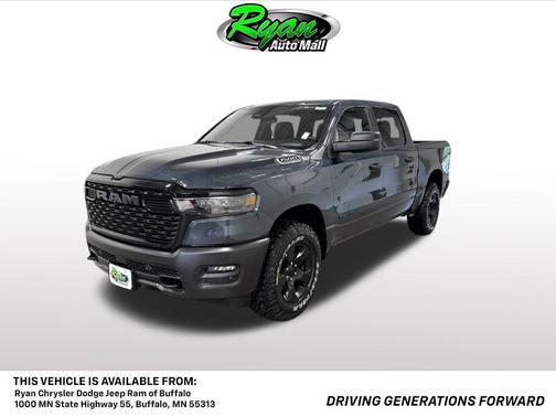 2026 RAM 1500 Warlock Crew Cab 4x4 5'7' Box