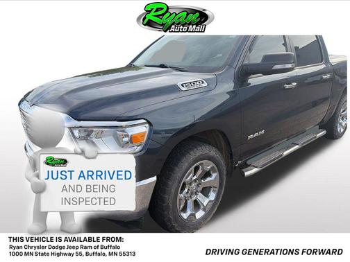 Maximum Steel Metallic Clearcoat 2019 RAM 1500 Big Horn