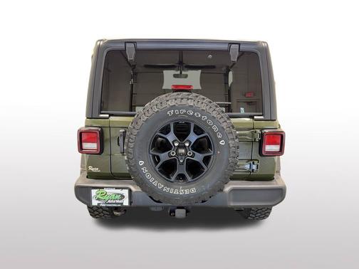 Sarge Green Clearcoat 2022 Jeep Wrangler Willys