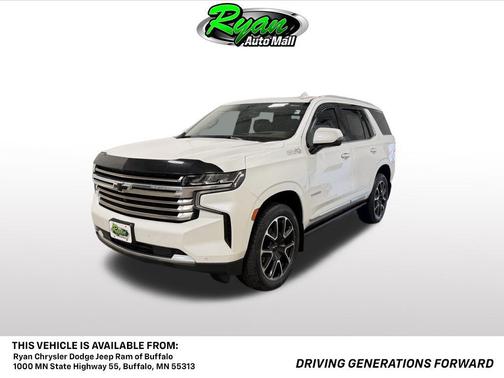 Iridescent Pearl Tricoat 2021 Chevrolet Tahoe 4WD High Country