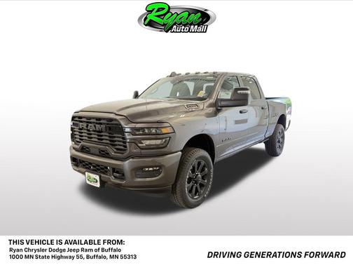 Granite Crystal Metallic Clearcoat 2026 RAM 2500 Big Horn Crew Cab 4x4 6'4' Box