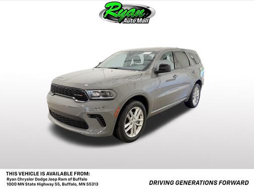 Destroyer Gray Clearcoat 2026 Dodge Durango GT