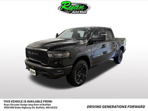 Diamond Black Crystal Pearlcoat 2026 RAM 1500 Rebel