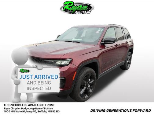 Velvet Red Pearlcoat 2023 Jeep Grand Cherokee Limited